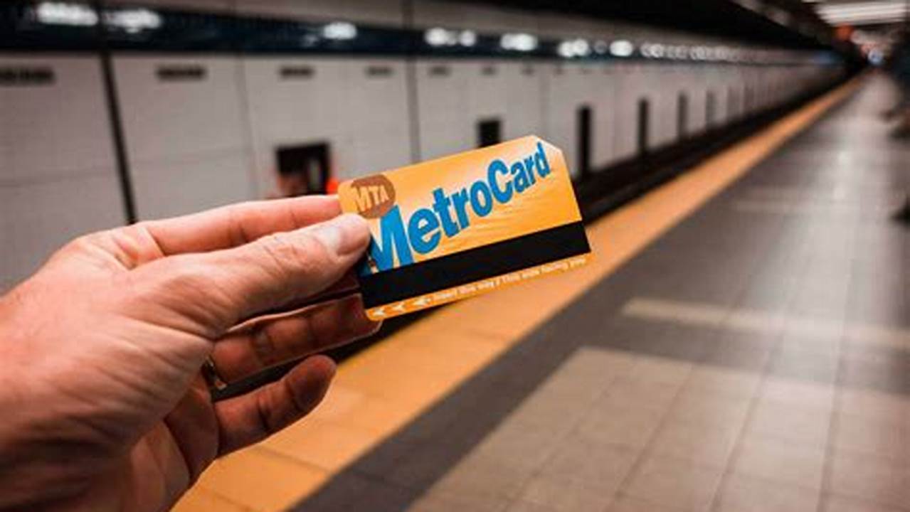 Metrocard New York 2024