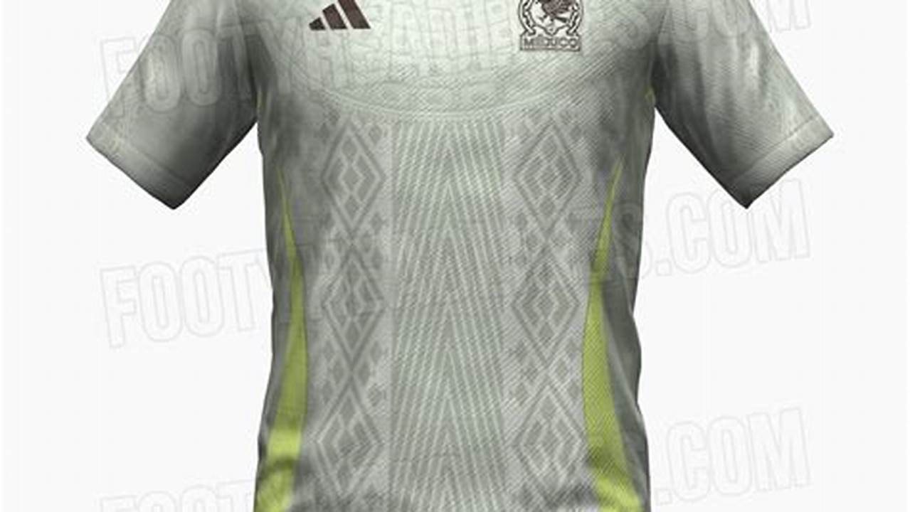 Mexico 2024 Copa America Away Kit Leaked., 2024