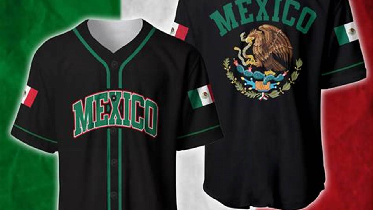 Mexico Baseball Jersey 2024