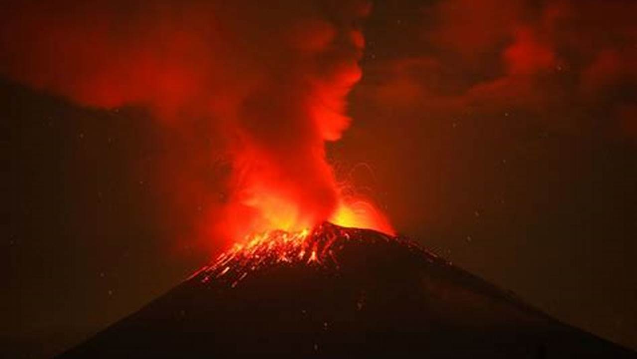 Mexico City Volcano Eruption 2024