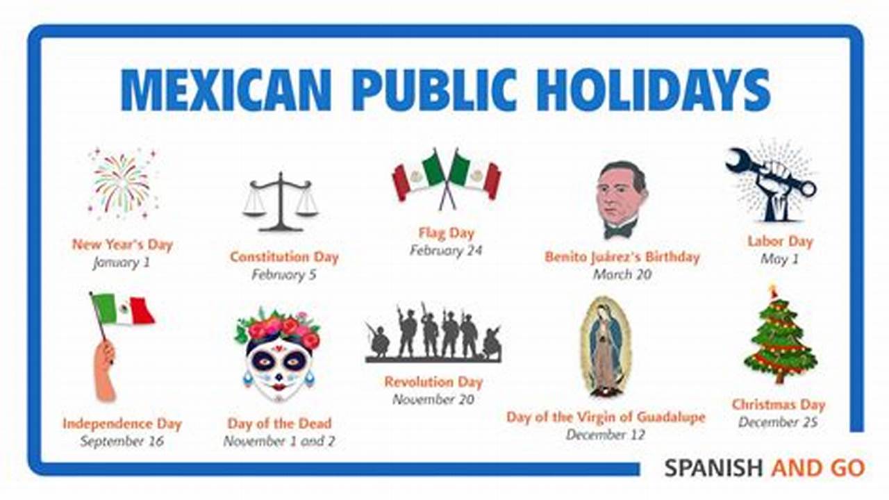 Mexico Holidays June 2024