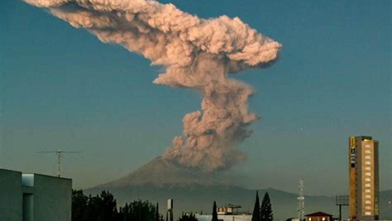 Mexico Volcano Eruption 2024