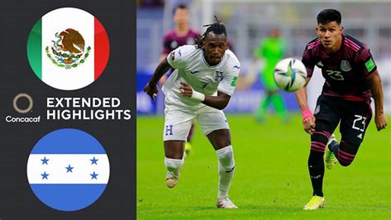 Mexico Vs Honduras Score 2024 Today