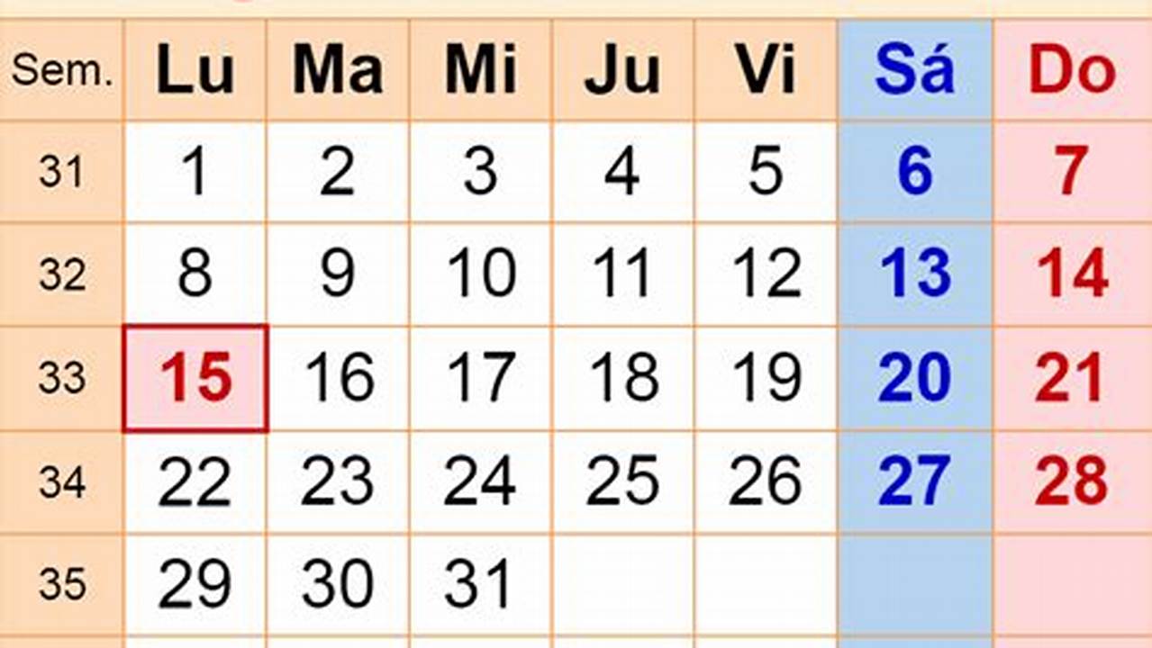 Miércoles 20 De Julio Al Domingo 07 De Agosto De 2022, 2024