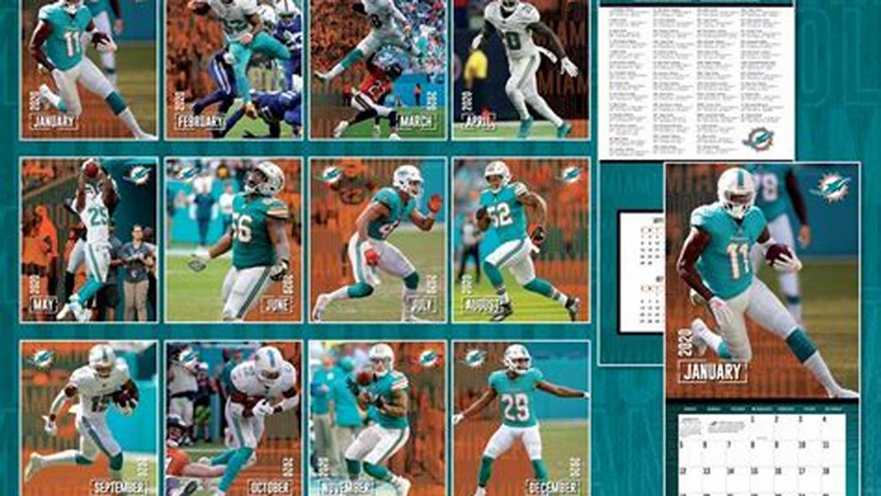 Miami Dolphins 2024 Calendar