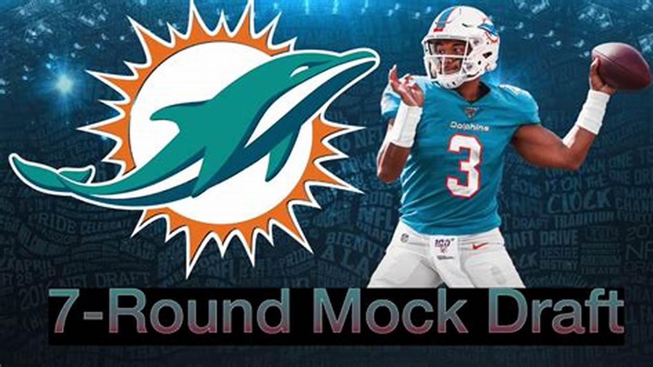Miami Dolphins 7 Round Mock Draft 2024
