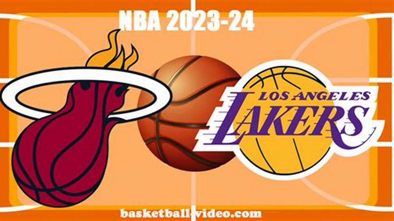 Miami Heat Games January 2024