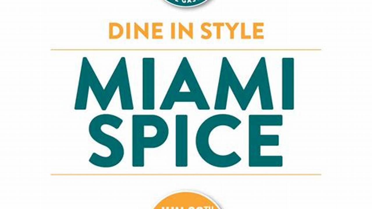 Miami Spice Participating Restaurants 2024