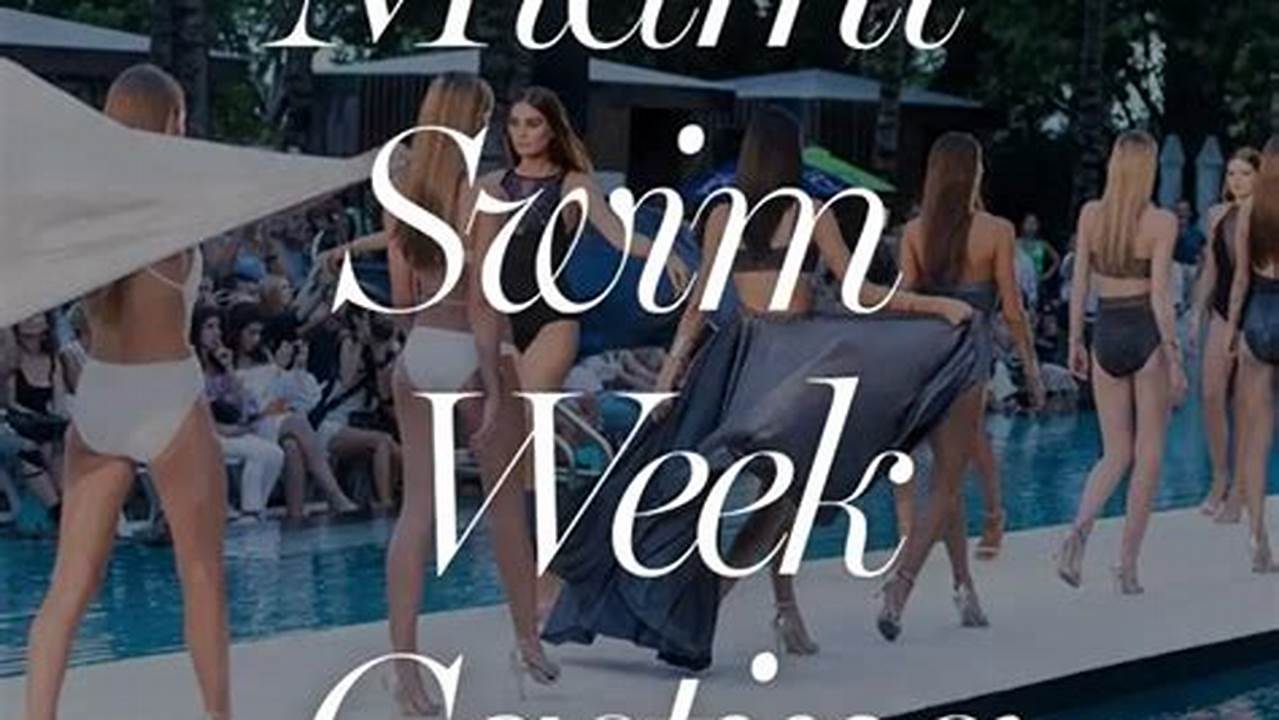 Miami Swim Week 2024 Models