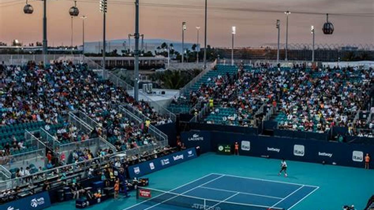 Miami Tennis Open 2024 Dates