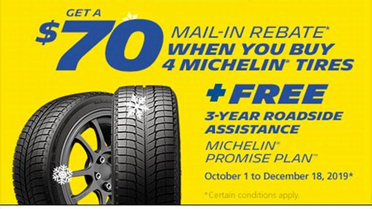 Michelin Tire Rebates 2024