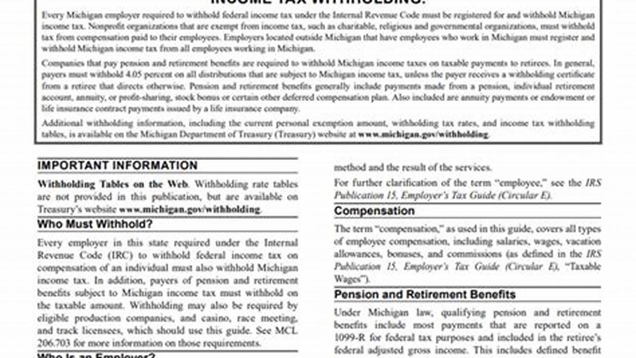 Michigan Rebate 2024