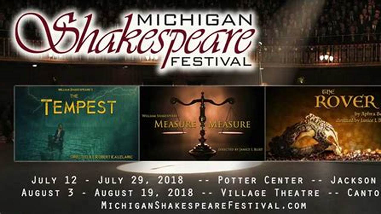Michigan Shakespeare Festival 2024