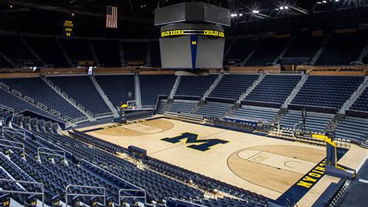 Michigan Will Be Holding A Pep Rally At Crisler Center Prior To The Start Of The Spring Game., 2024