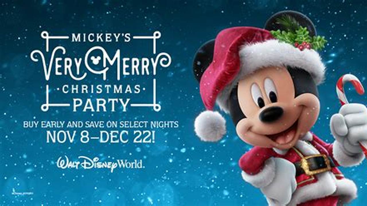 Mickey Merry Christmas Party 2024