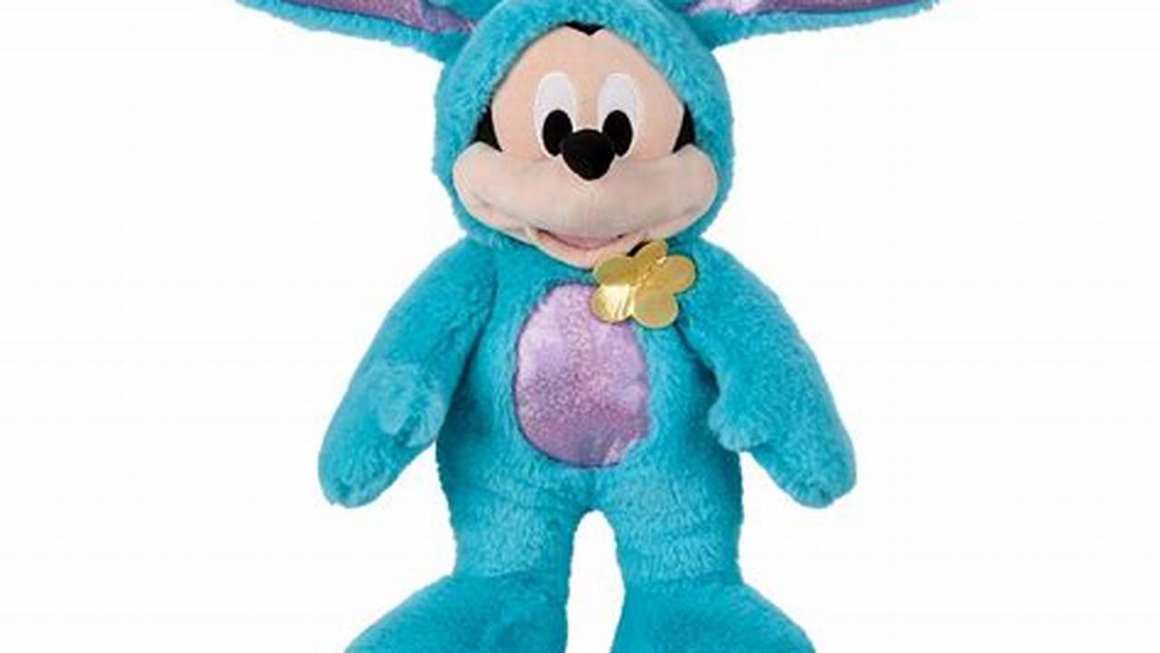 Mickey Mouse Easter Plush 2024