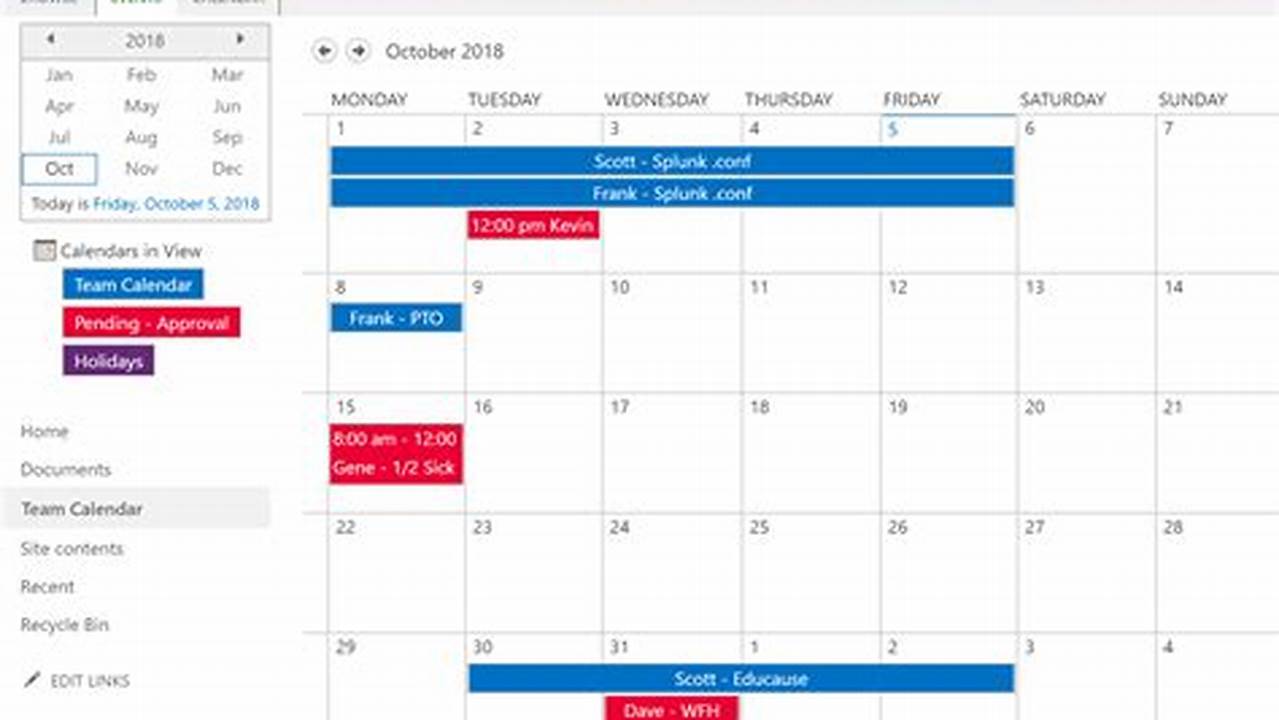 Microsoft Teams Calendar Week View