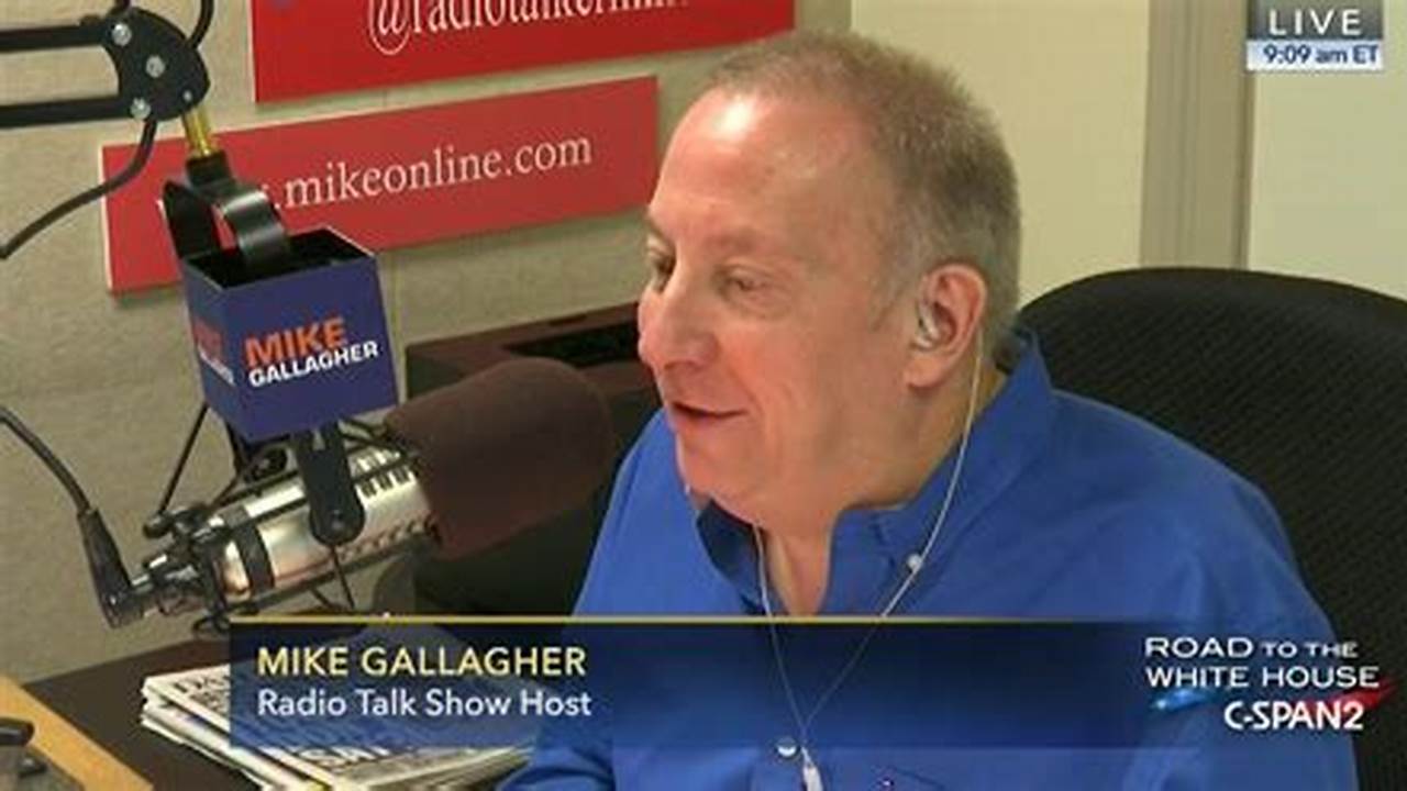 Mike Gallagher Live Radio