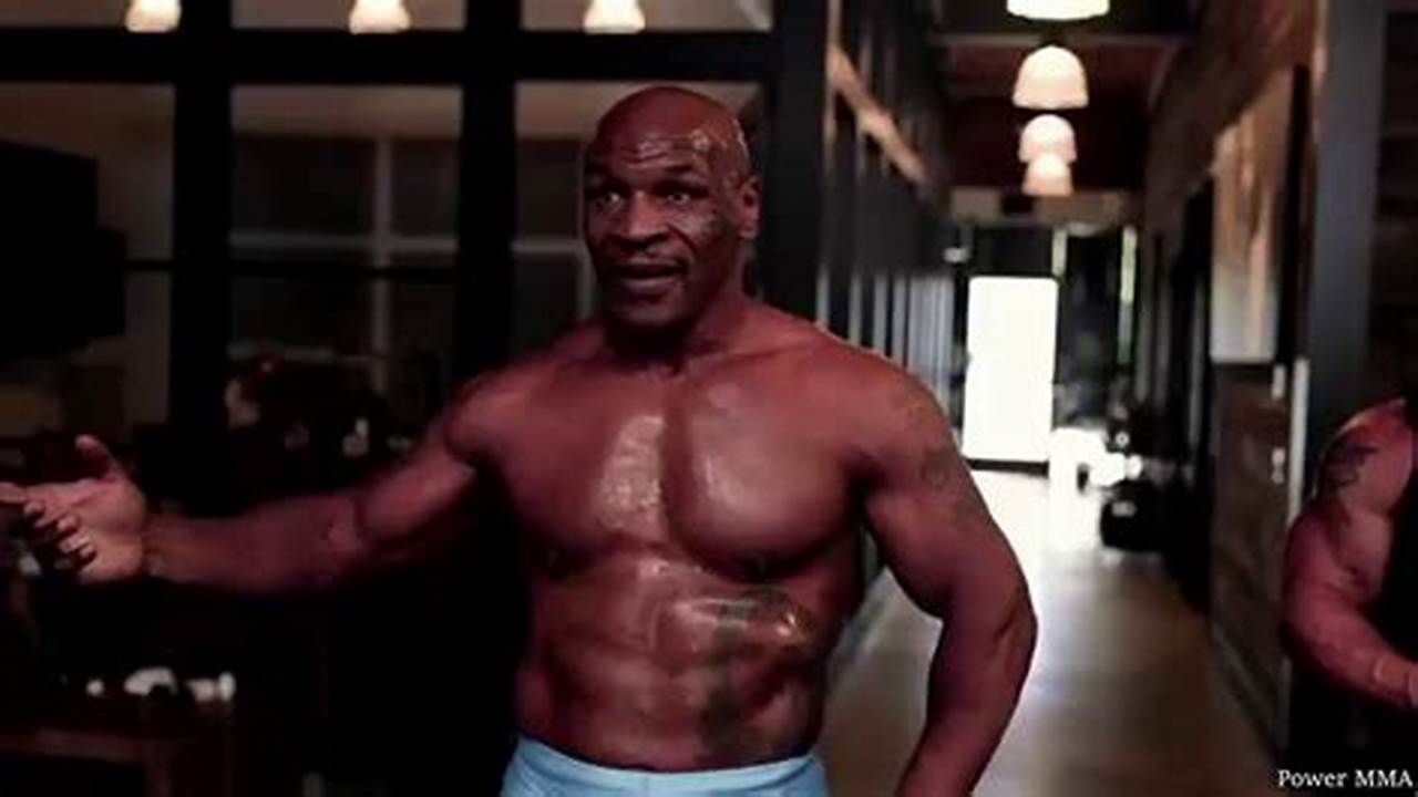 Mike Tyson Training For Upcoming Fight