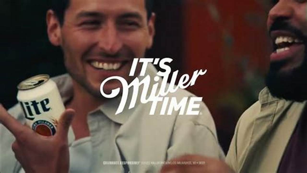 Miller Lite Commercial 2024