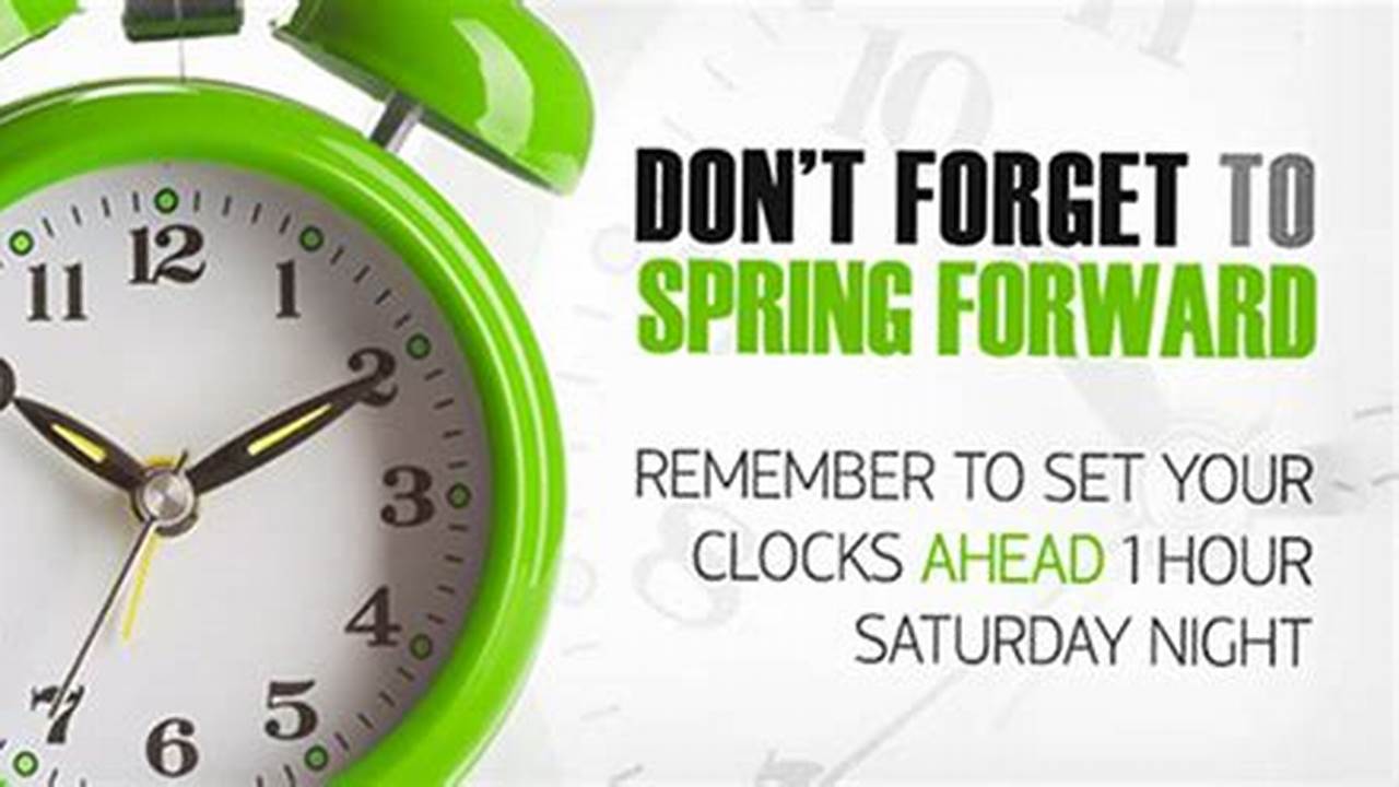 Millions Of Clocks Sprang Forward On Sunday March 10Th At 2 A.m., 2024