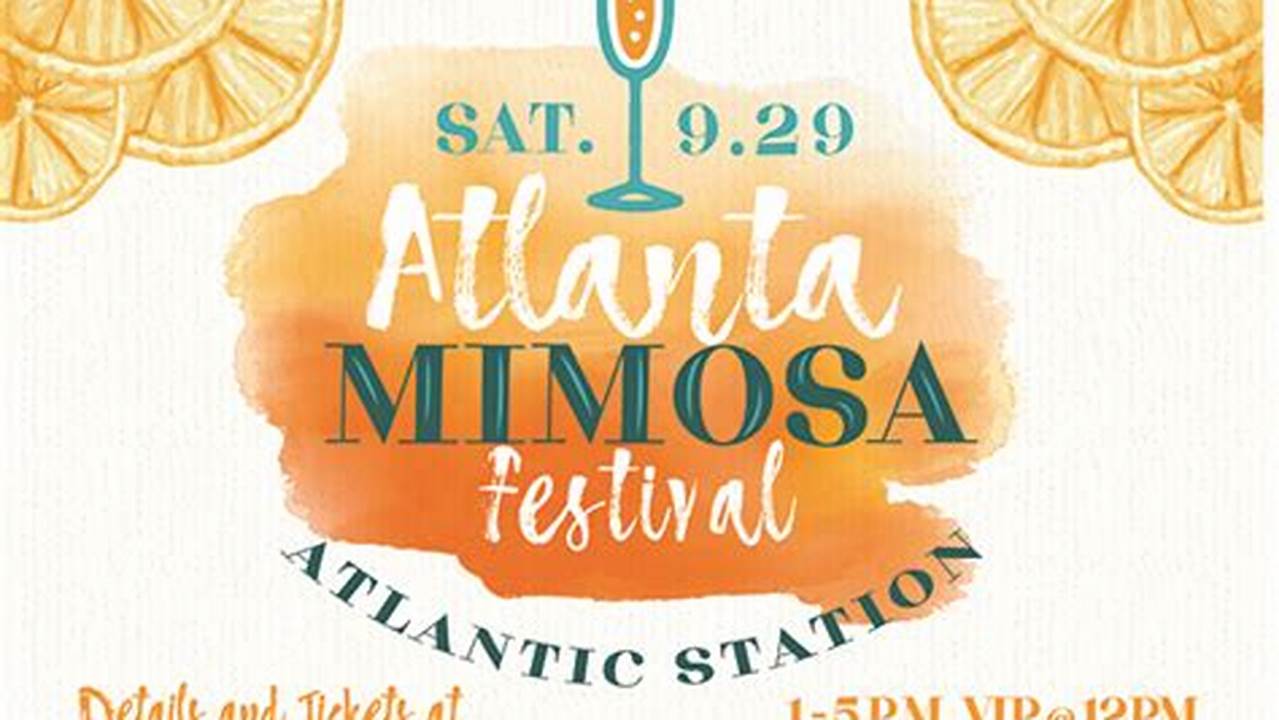 Mimosa Festival 2024 Atlanta