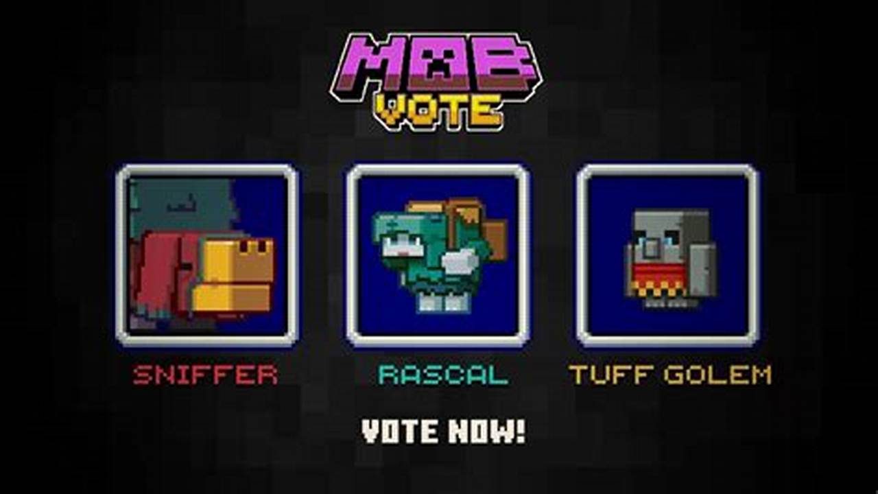 Minecraft Mob Vote 2024
