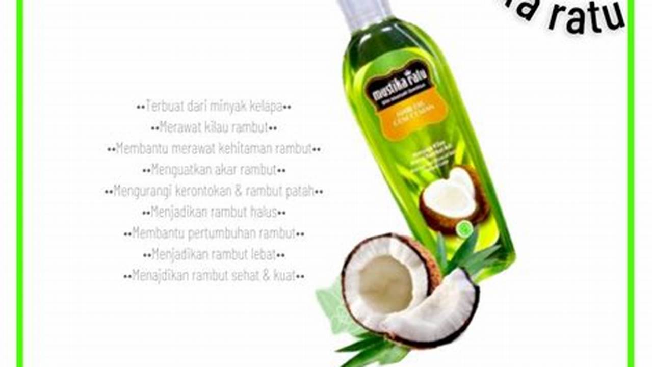 Minyak Kelapa, Penyubur Rambut