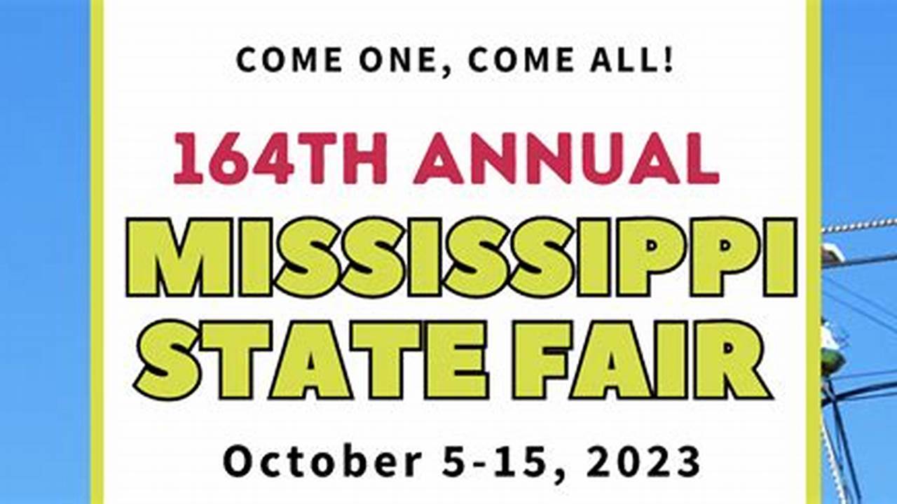 Mississippi State Fair 2024 Dates