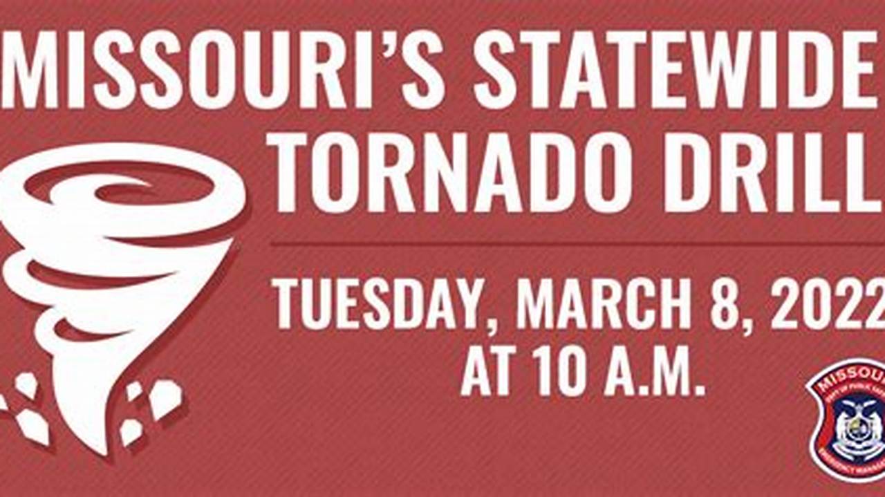 Missouri State Tornado Drill 2024
