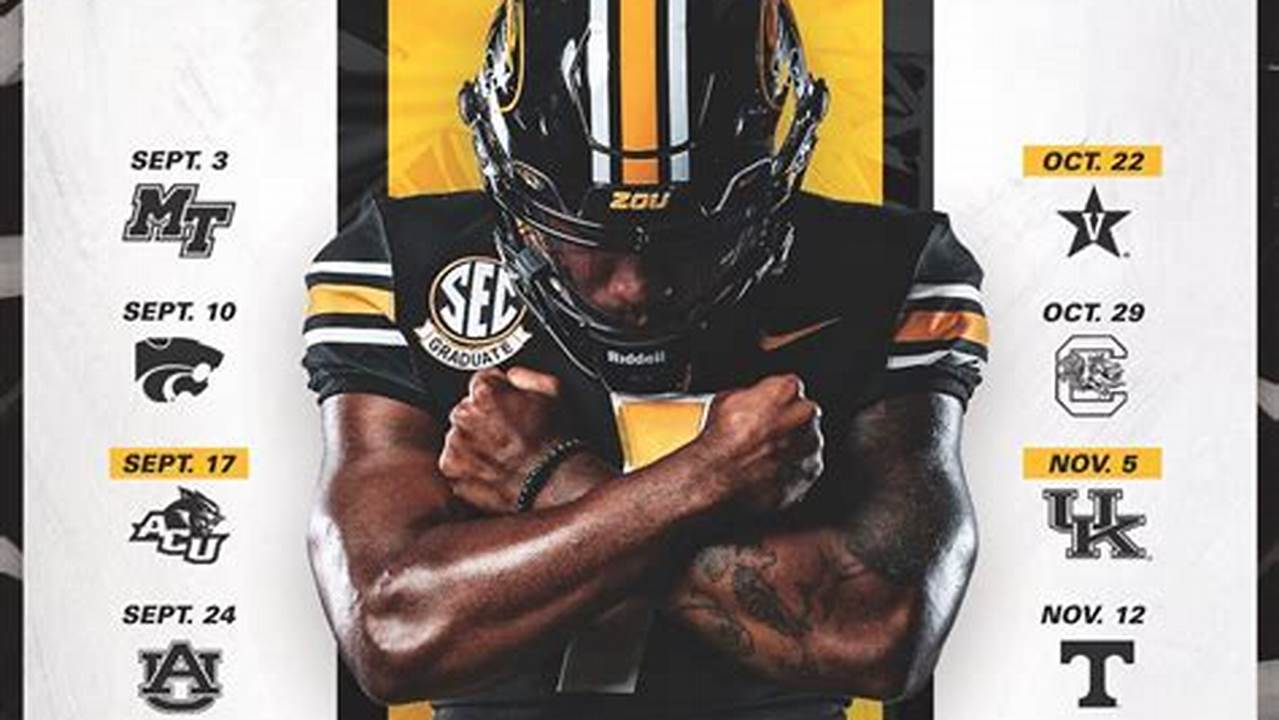 Mizzou Football Schedule 2024