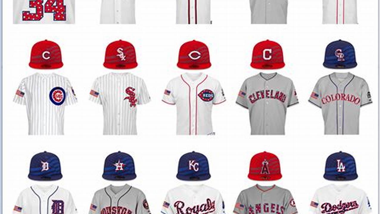 Mlb July 4th Uniforms 2024 Schedule