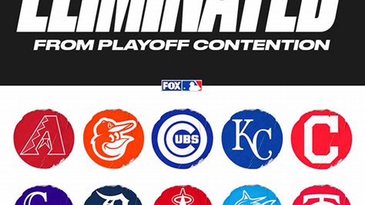 Mlb Teams Eliminated From Playoffs 2024