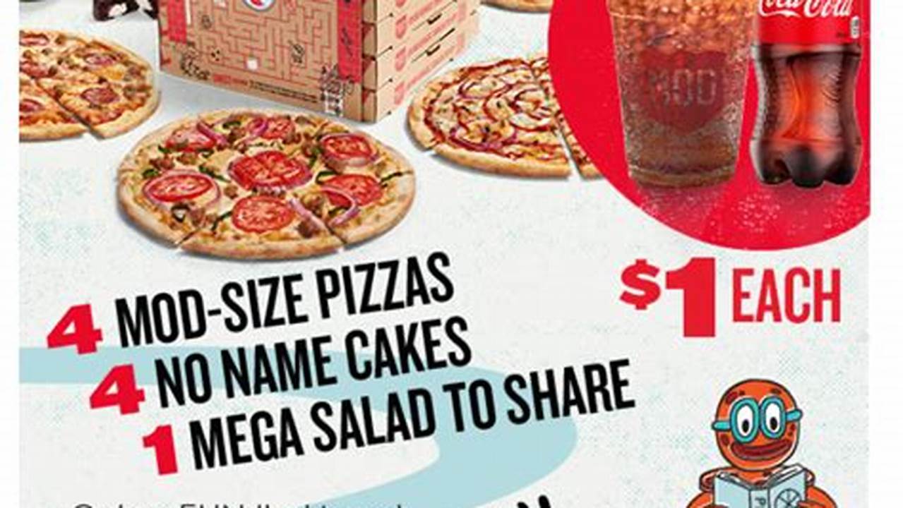 Mod Pizza Promo Code 2024 Printable