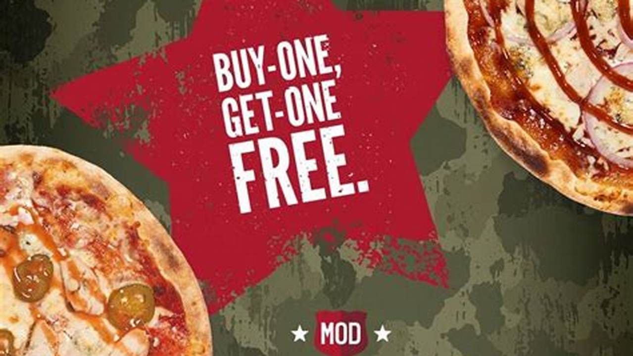 Mod Pizza Veterans Day 2024 Deal