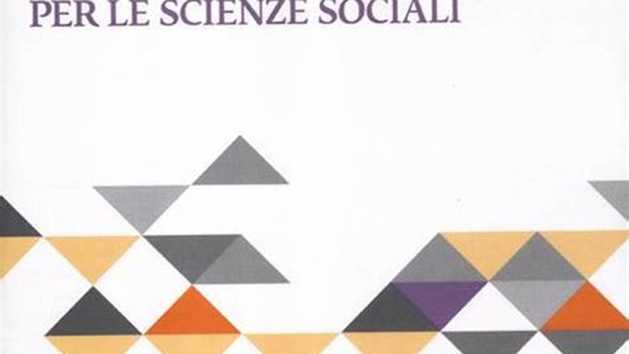 Modelli Statistici Per Le Scienze Sociali Gallucci