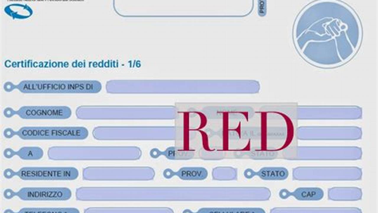 Modello Red Inps Chi Lo Deve Compilare