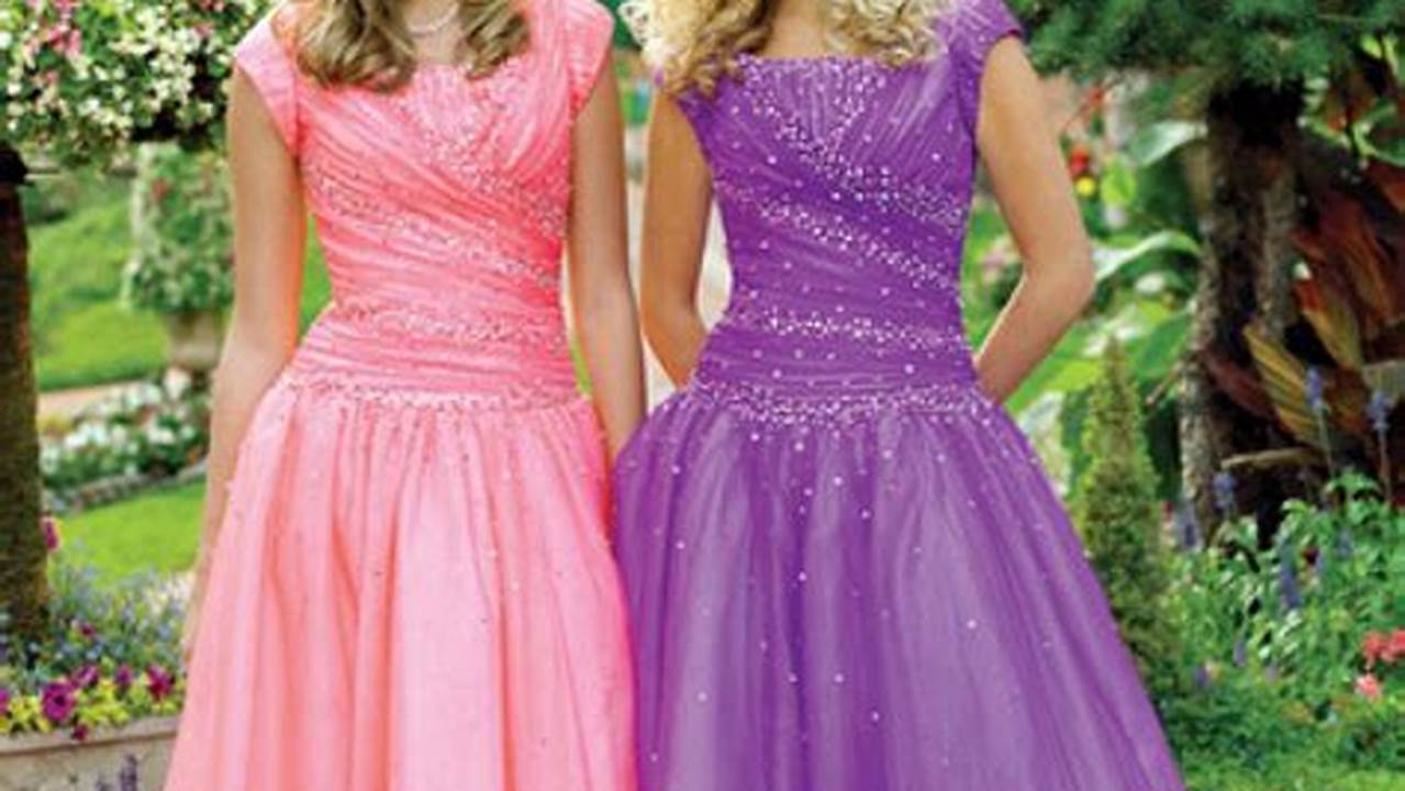 Modest Prom Dresses 2024
