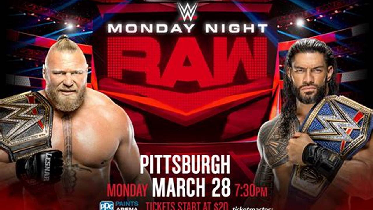 Monday Night Raw Pittsburgh 2024