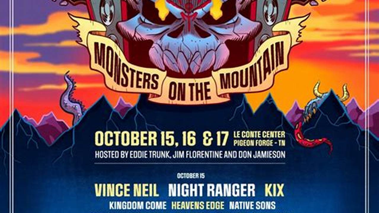 Monsters On The Mountain 2024 Lineup
