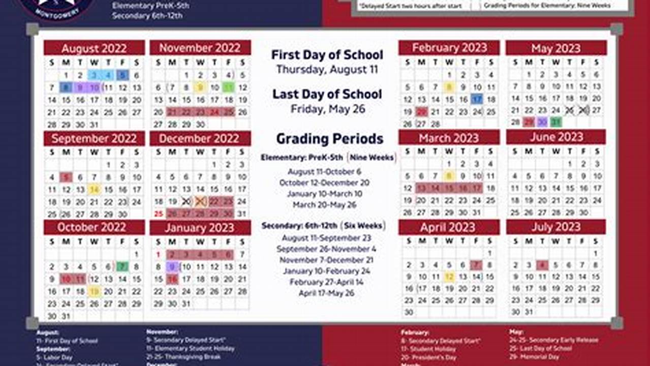 Montgomery Isd Calendar 2024-2025