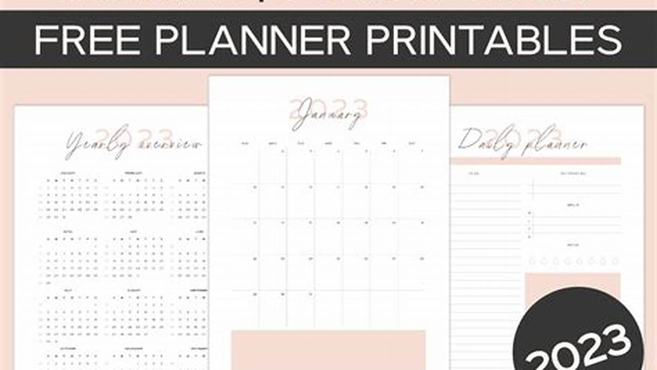 Monthly Calendar 2023-2024 Planner