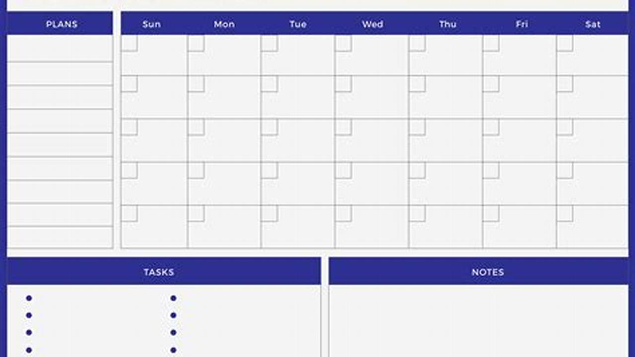 Monthly Planner Task: A Comprehensive Guide to Staying Organized