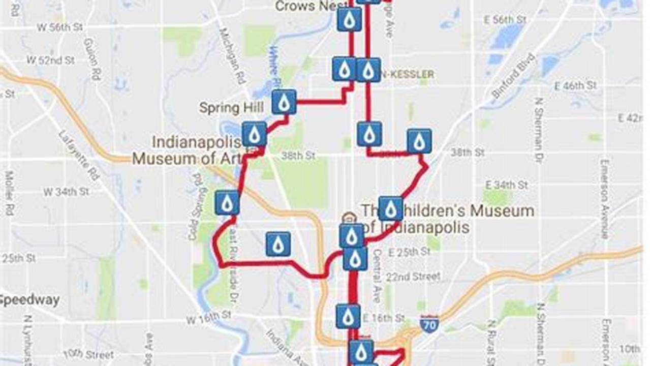 Monumental Marathon 2024 Route