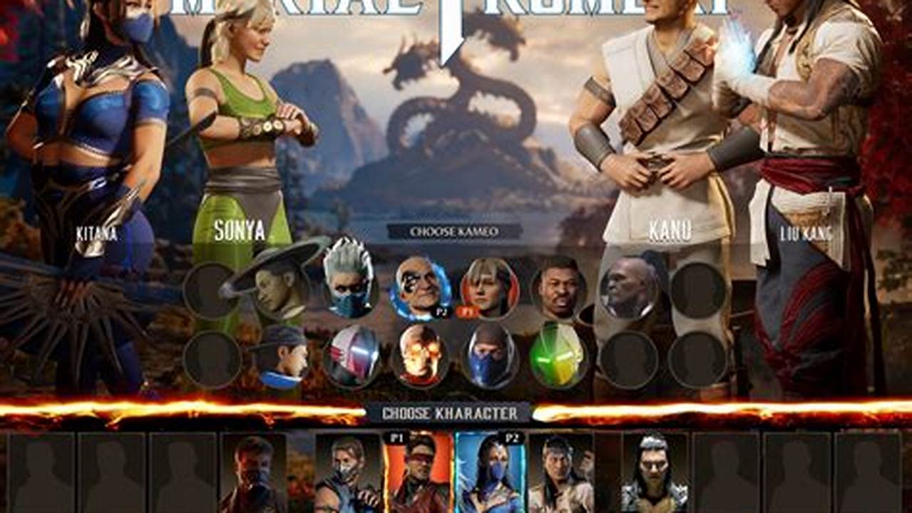 Mortal Kombat 1 Character List 2024