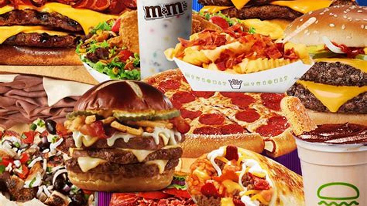Most Unhealthy Fast Food Restaurants 2024
