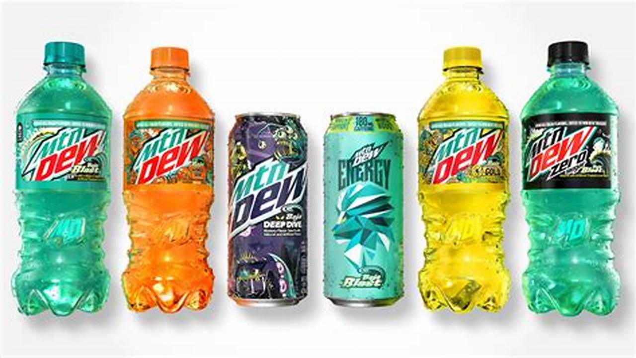 Mountain Dew Summer Flavors 2024