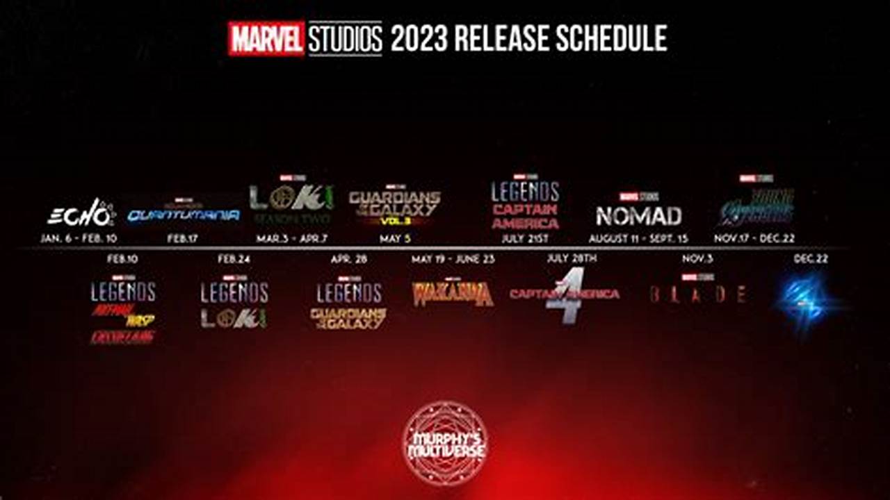 Movie Schedule 2024