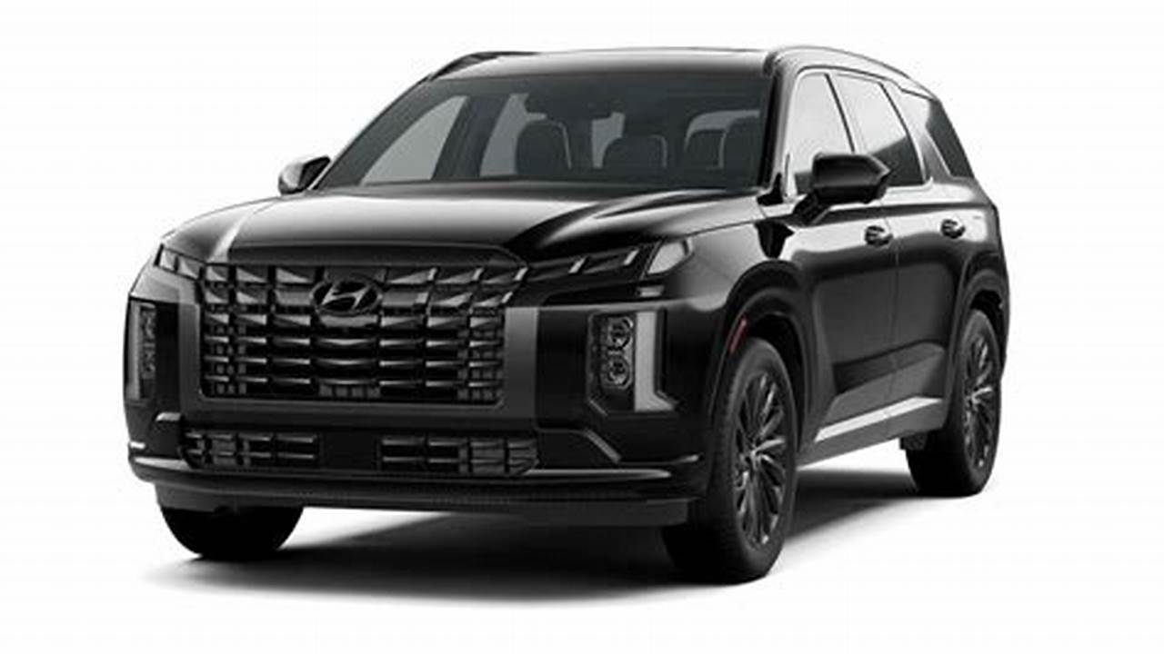 Msrp Of 2024 Hyundai Palisade Calligraphy