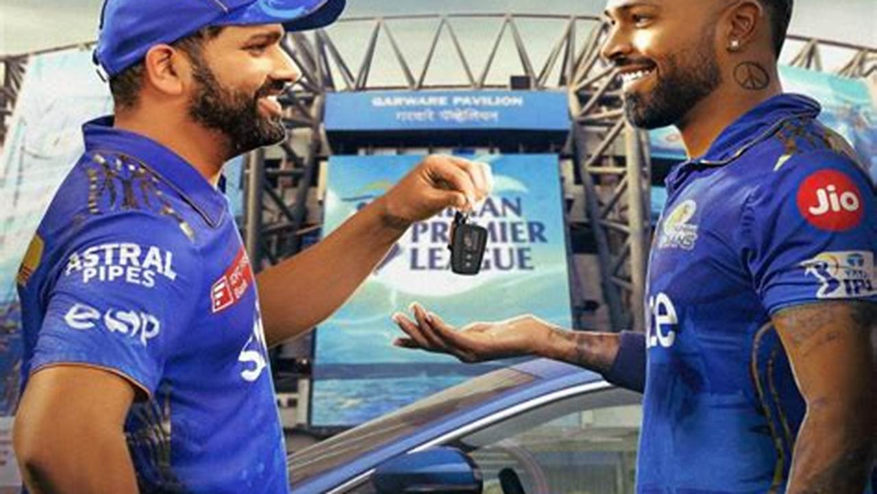 Mumbai Indians Will Be Coming Up With A New Captain After 10 Years As Hardik Pandya Is All Set To., 2024